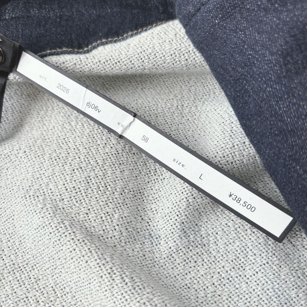 【未使用タグ付き】WJK デニム　パーカー　フーディ　大きめサイズ