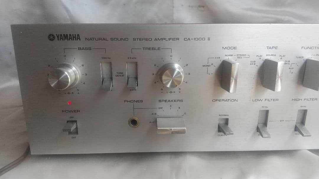 YAMAHA アンプ CA-1000Ⅱ ジャンク7621