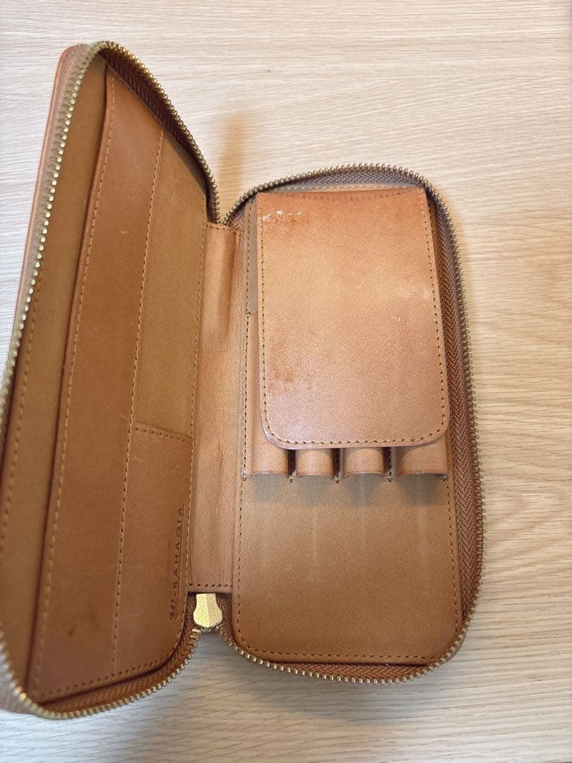 バハギア ペンケース ラウンドジップ型 プエブロ