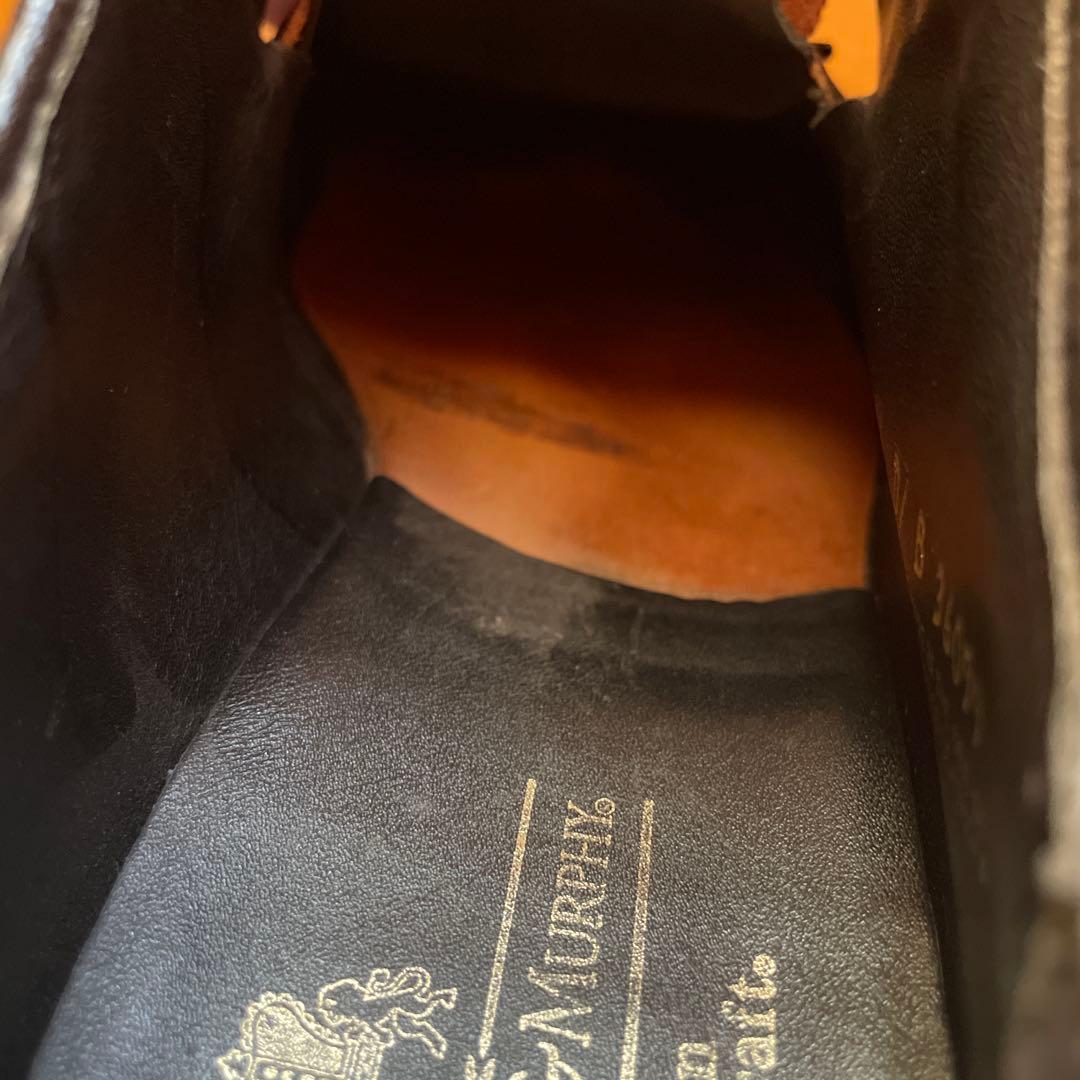 JOHNSTON＆MURPHY Uチップ US8.5 Made in USA