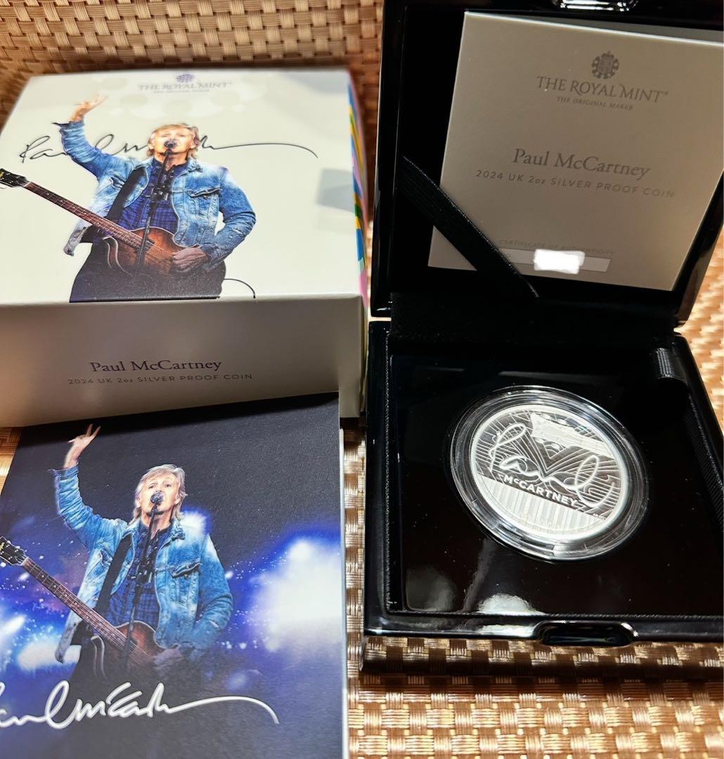 最安値⭐️ポール・マッカートニー★２オンス純銀レア限定750枚ビートルズ