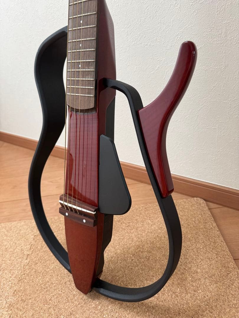 【10周年記念モデル】ヤマハサイレントギター　SLG110S QM-CMB