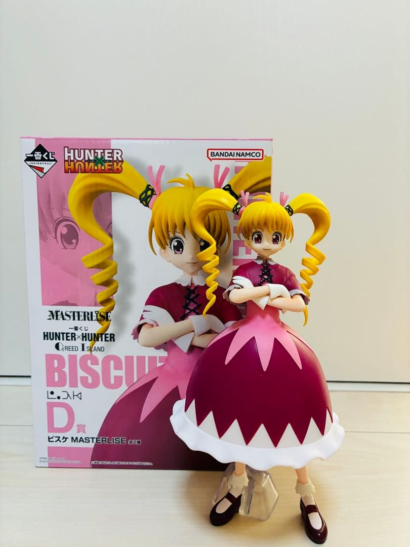 おまけ付き! HUNTER×HUNTER 一番くじ フィギュア D賞 ビスケ