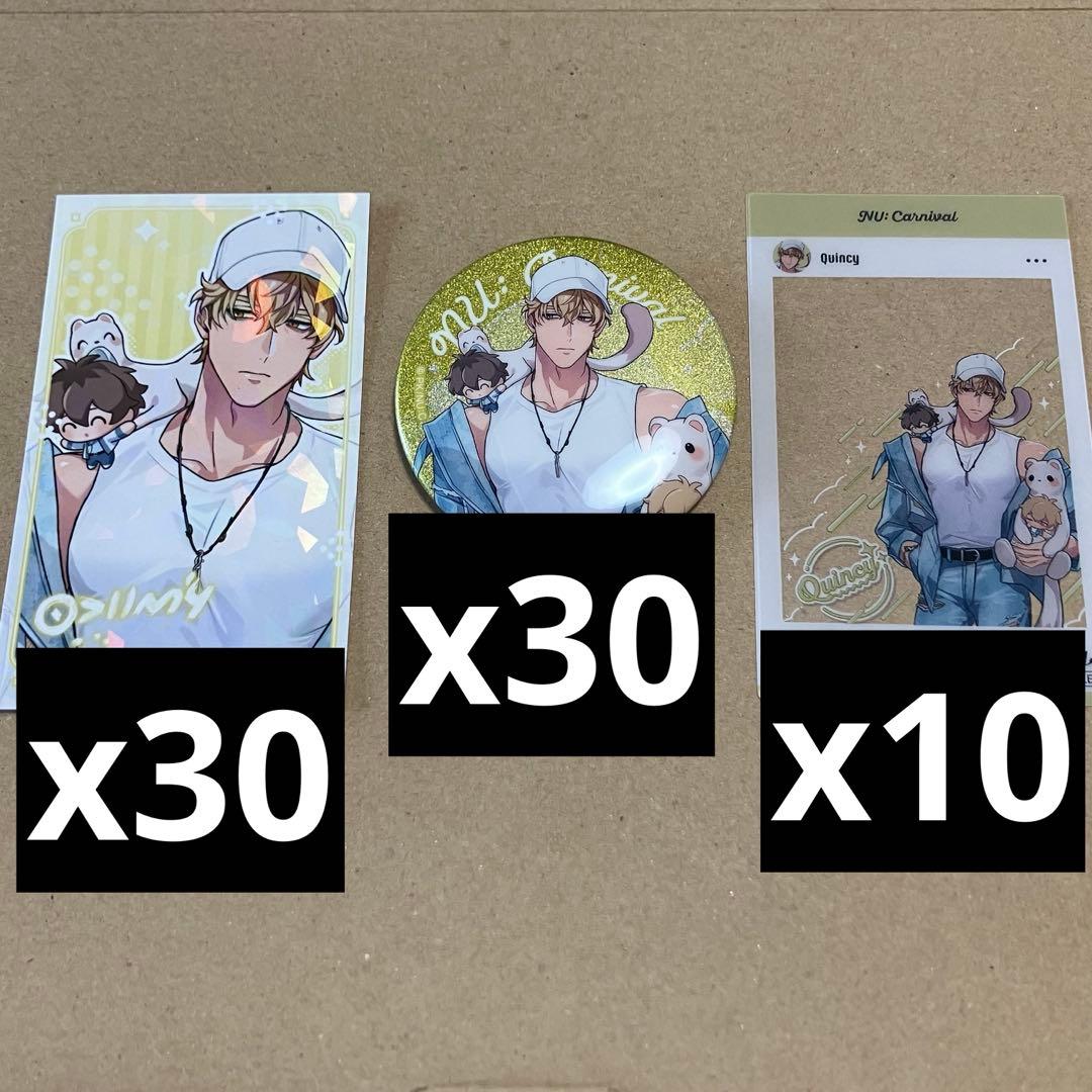 【NU:カーニバル】ケシー　缶バッジ　きらきらカード　アニメイト特典　B