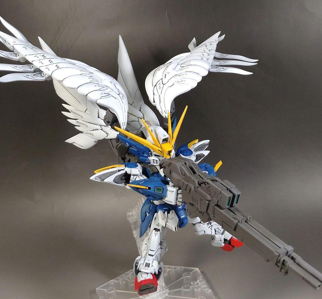 MGSD ウイングガンダムゼロ EW 改修 全塗装 完成品