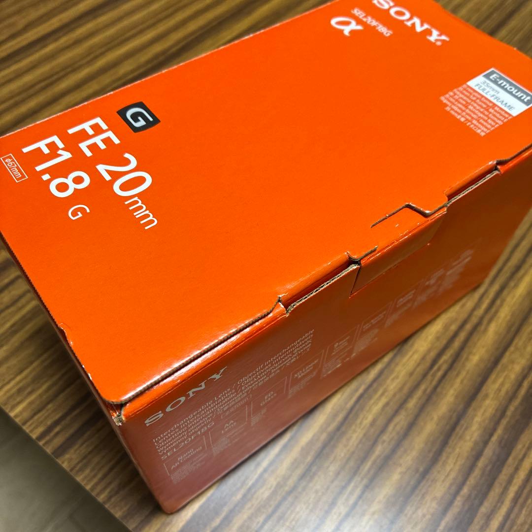 レンズ(単焦点) sony sel20f18g