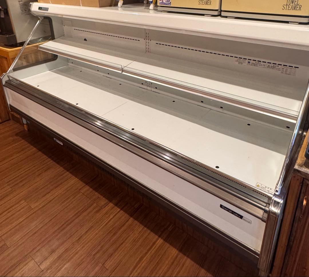 冷蔵ショーケース 150cm ホワイト