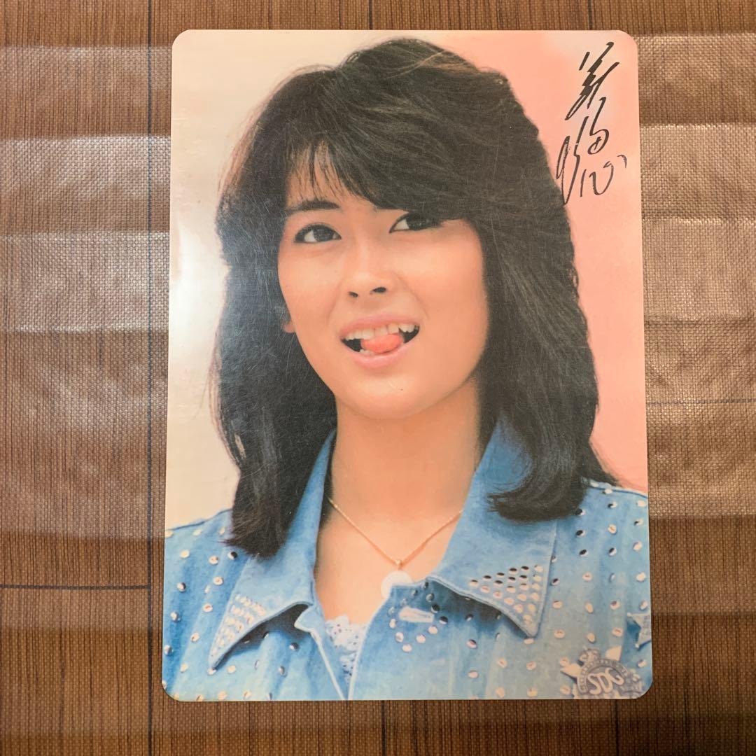 中山美穂　下敷　値引き可能