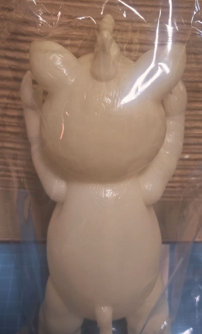 未使用　イヌクマ　スタンダード　ブースカ＆チャメゴン　蓄光タ　2体　未塗装 色紙