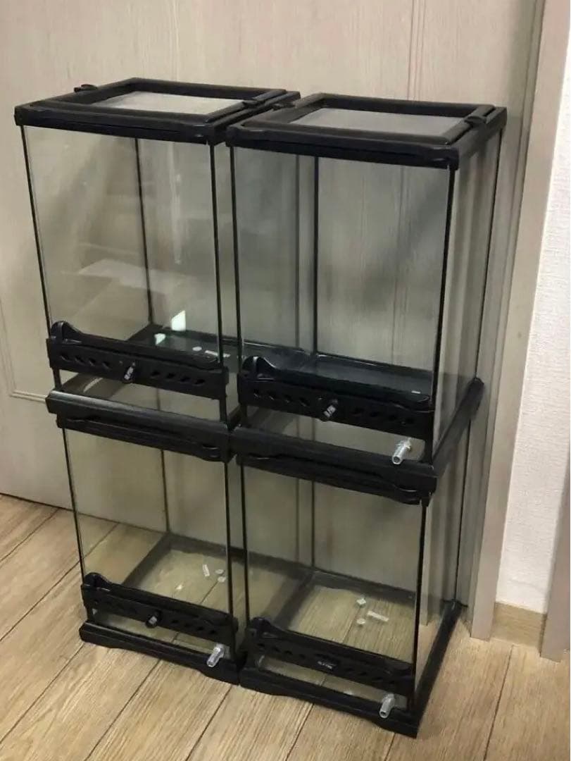 【4個セット】 GEX グラステラリウム ナノ 水槽 テラリウム NANO