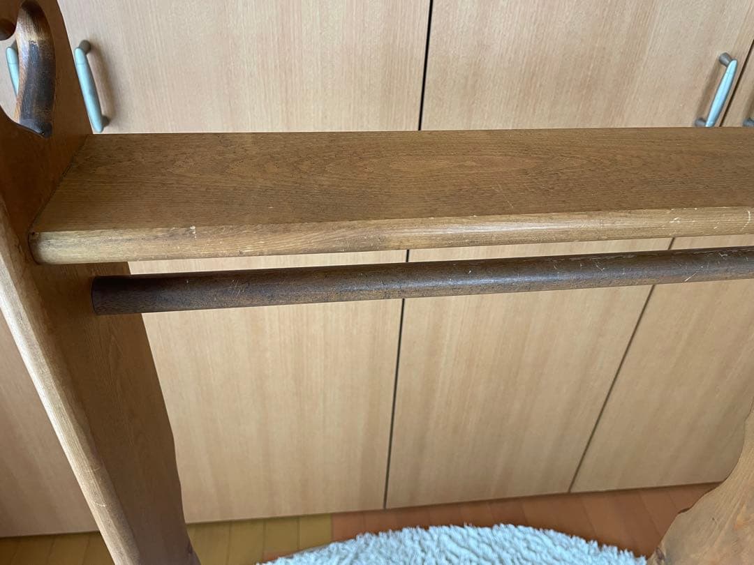 カントリー家具　アンティーク　ハンガーラック