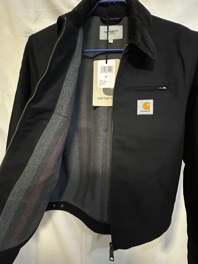 Carhartt WIP デトロイトジャケット ブラック Sサイズ