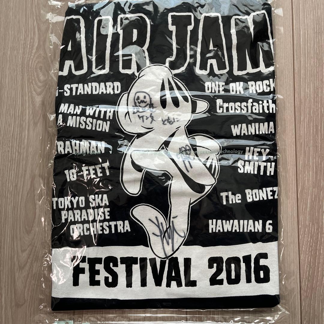 WANIMA サイン入りTシャツ