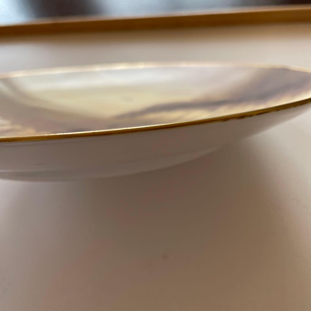 ＊羊飼いと羊の群れ・Ａ.モーヴ＊１９１１年米国輸出＊２５cm・オールドノリタケ・