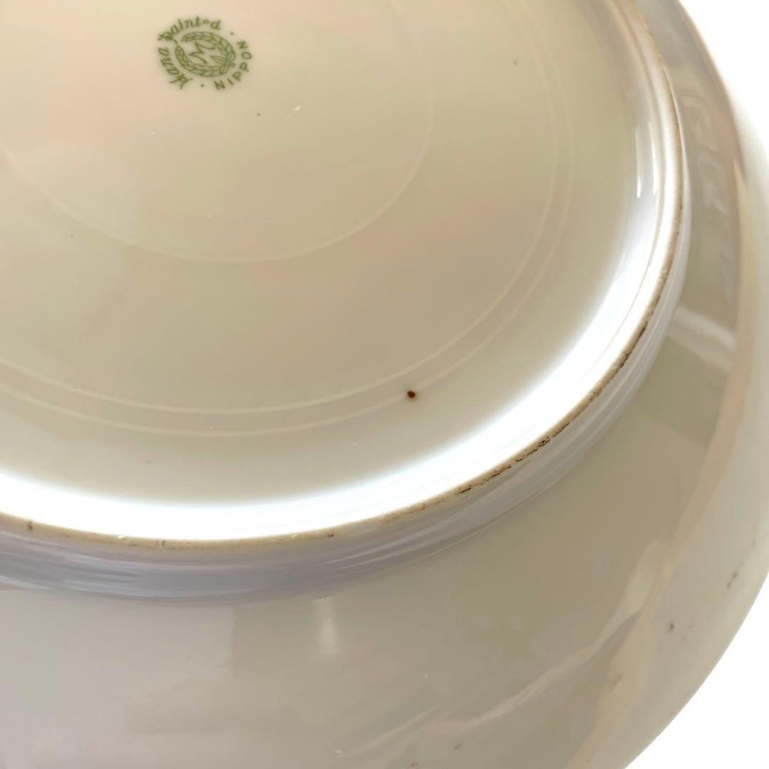 ＊羊飼いと羊の群れ・Ａ.モーヴ＊１９１１年米国輸出＊２５cm・オールドノリタケ・