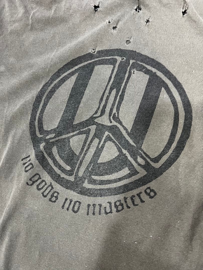 S*g様 アンダーカバーダメージ加工 Tシャツ ダークグレー