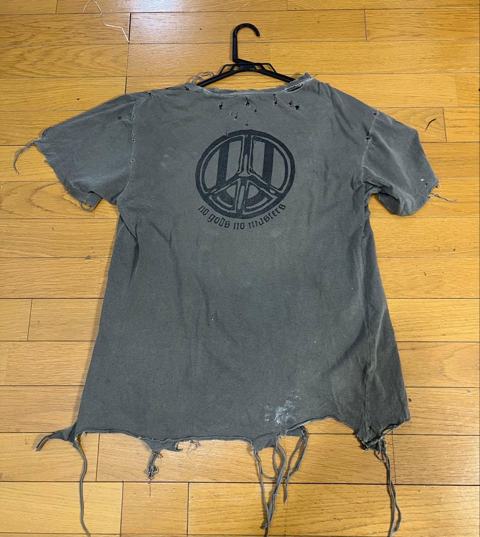 S*g様 アンダーカバーダメージ加工 Tシャツ ダークグレー