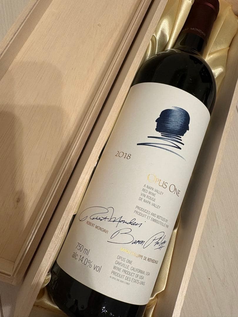 Opus One 2018 750ml【新品未開封】
