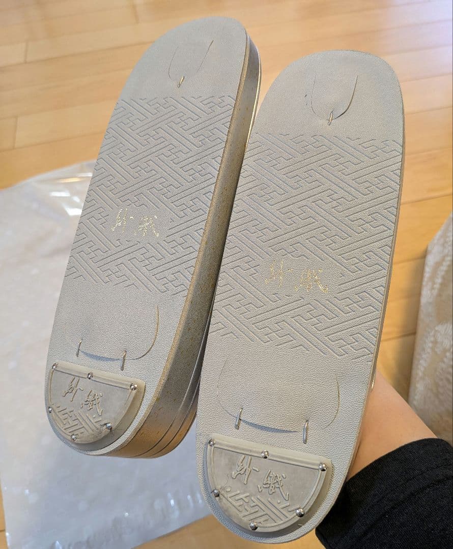 礼装　和装バッグ草履セット　結婚式　入学式　卒業式　和装バッグと草履セット