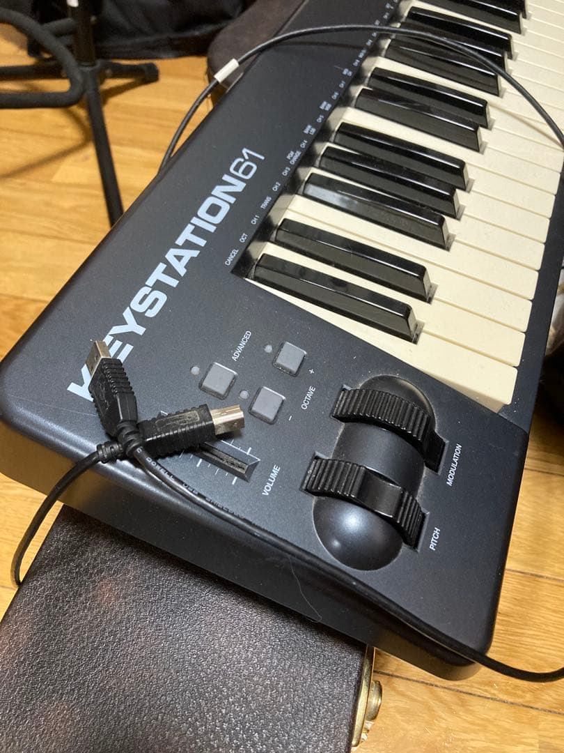 MAudio midiキーボード keystation 61 訳あり