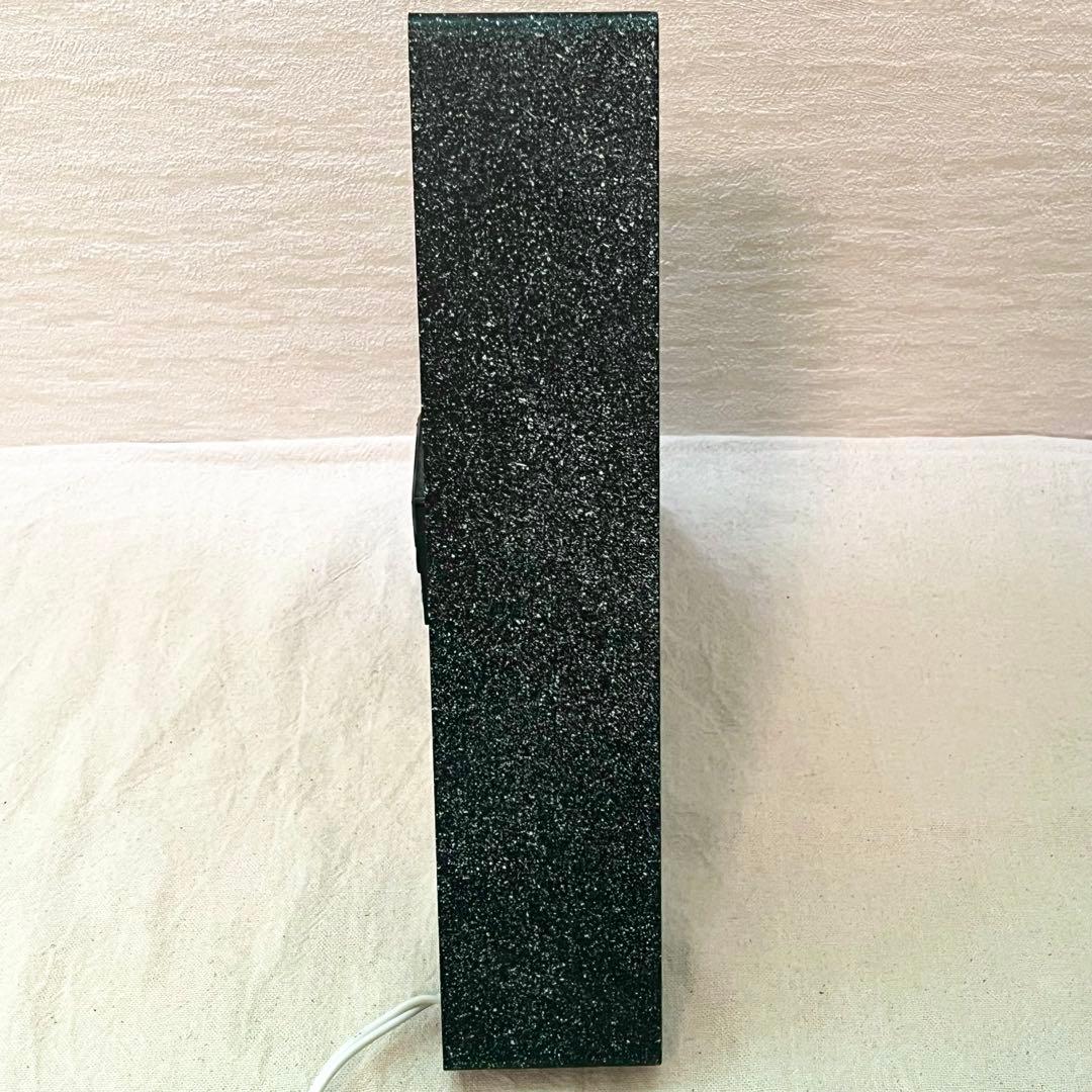 【希少】80's ネオンクロック 置き時計 三角 ヴィンテージ ビンテージ