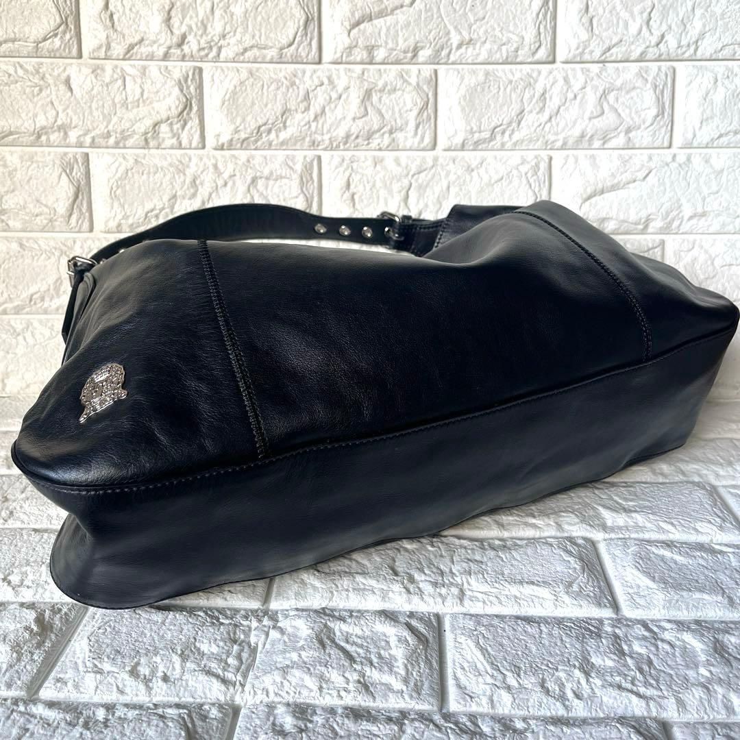 せっちゃん大人気 ADMJ レザートートバッグ 黒 ブラック レザー