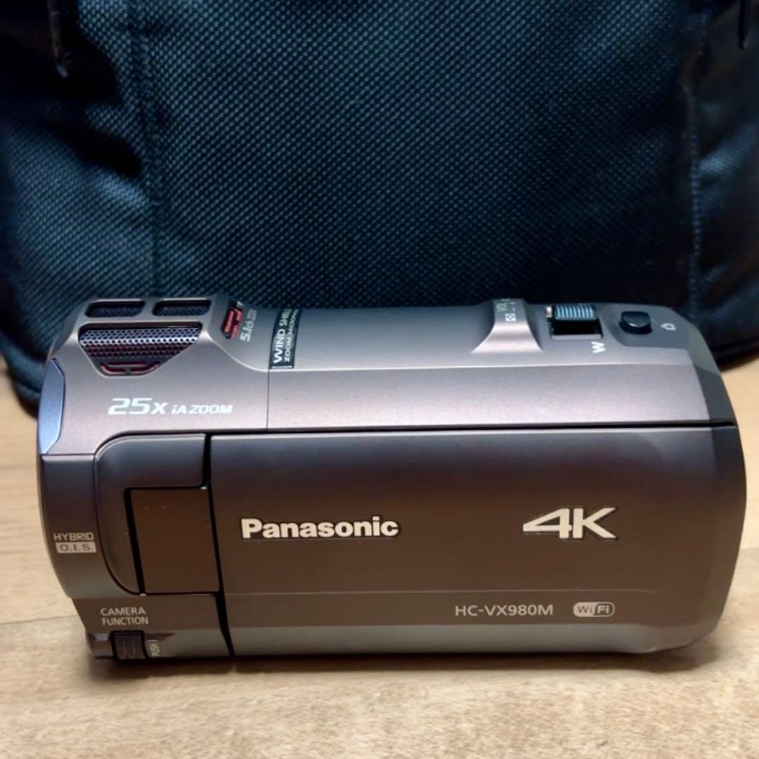 Panasonic HC-VX980M 4Kビデオカメラ本体