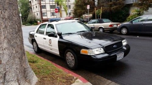 LEDカスタムパトカー 1/18 LAPD/ ロサンゼルス市警