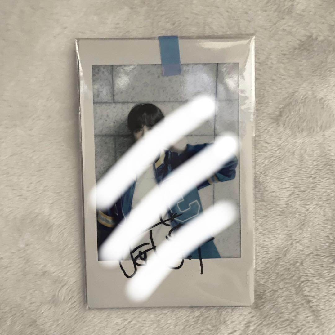 INI 後藤威尊 サイン入りチェキ