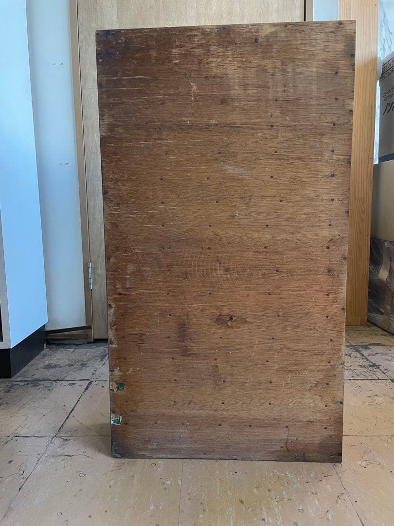 T【送料込み】活版印刷所から出た木の棚【古道具】【活版印刷】