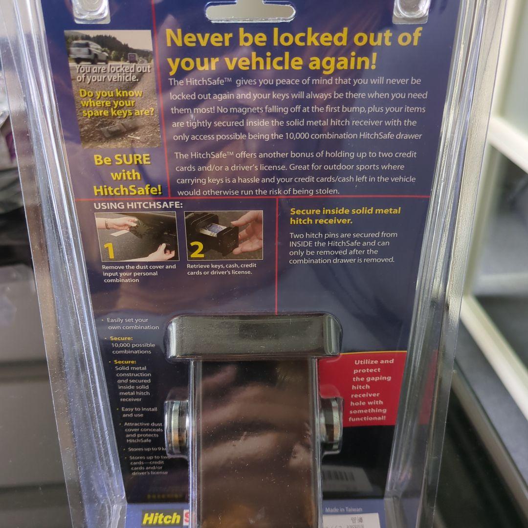 ヒッチセーフ　貴重品入れ　金庫　ヒッチレシーバー