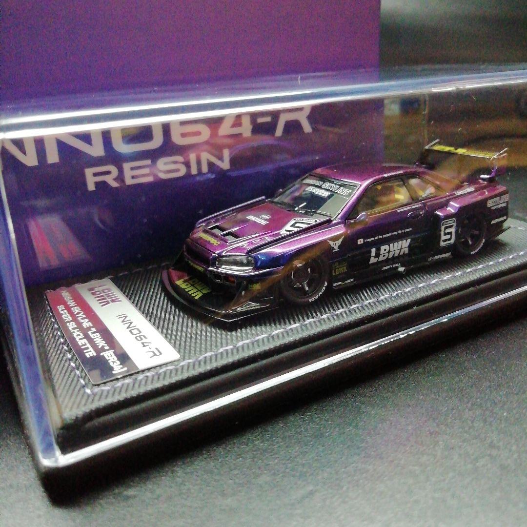 日産　スカイライン　NISSAN　LBWK　ER34　INNO64-R