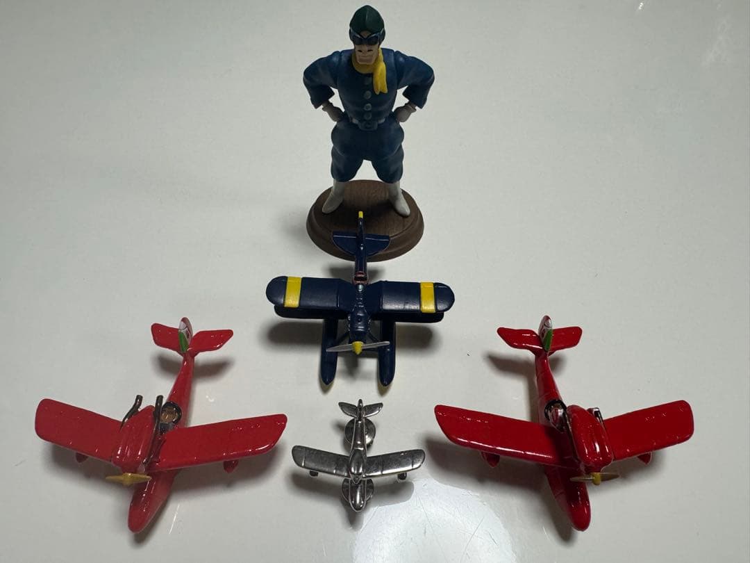 スタジオジブリ 紅の豚 計5点セット サボイア カーチス 飛行艇コレクション