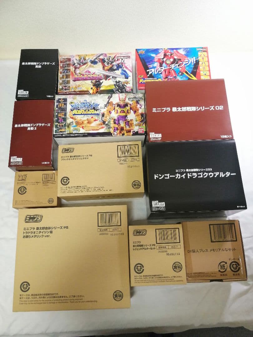 暴太郎戦隊ドンブラザーズ 勇動 ミニプラ 他まとめ売り