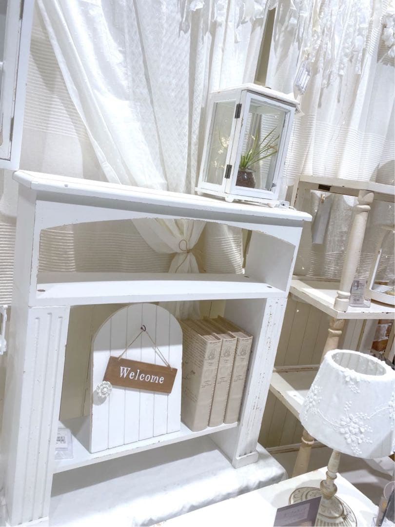 専用出品★美品★マントルピースシェルフ　アンティーク　ホワイト