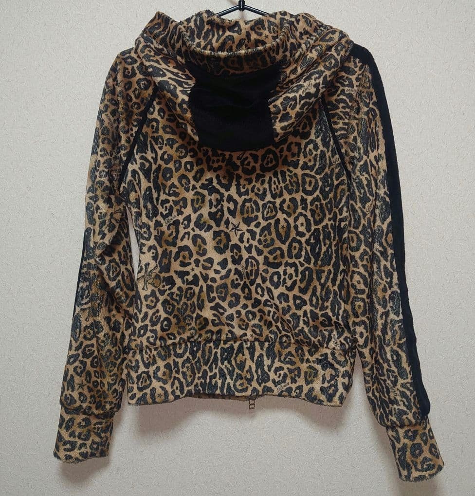 Roen レオパード ゴールド パーカー