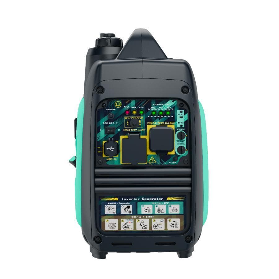 インバーター発電機 3.0kVA ガソリン発電機 静音 小型軽量