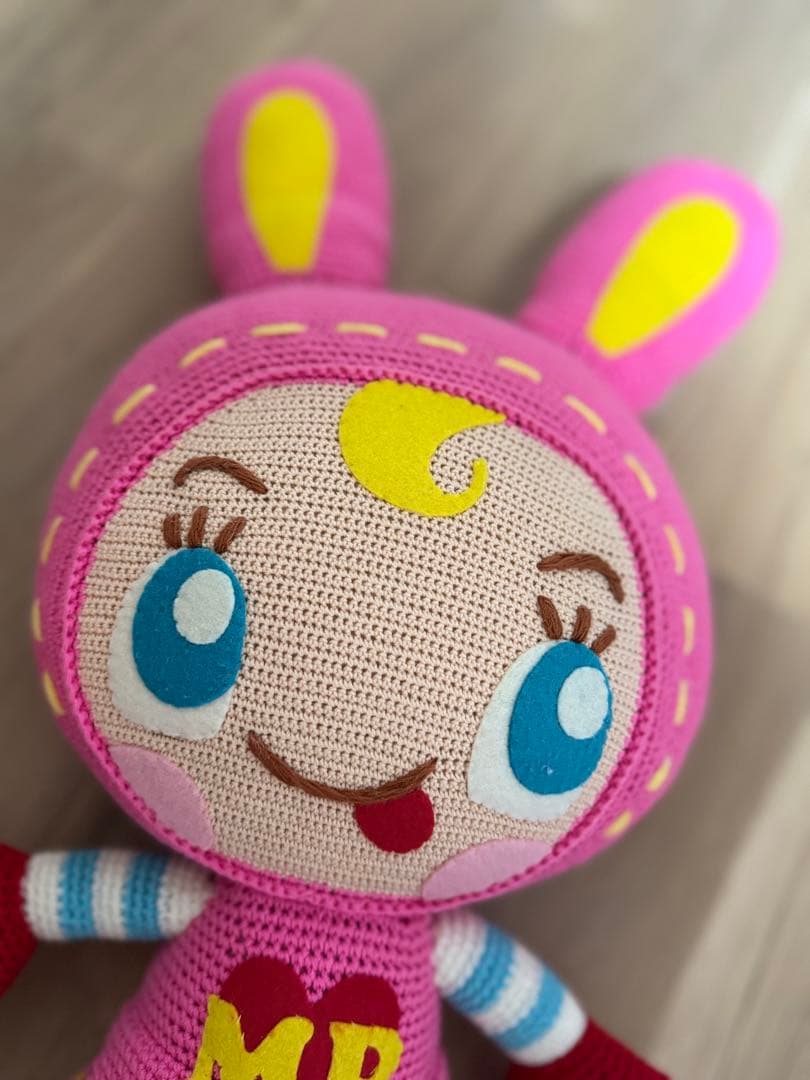 メゾピアノ ベリーちゃん べリエちゃん 特大 ぬいぐるみ 編みぐるみ 新品