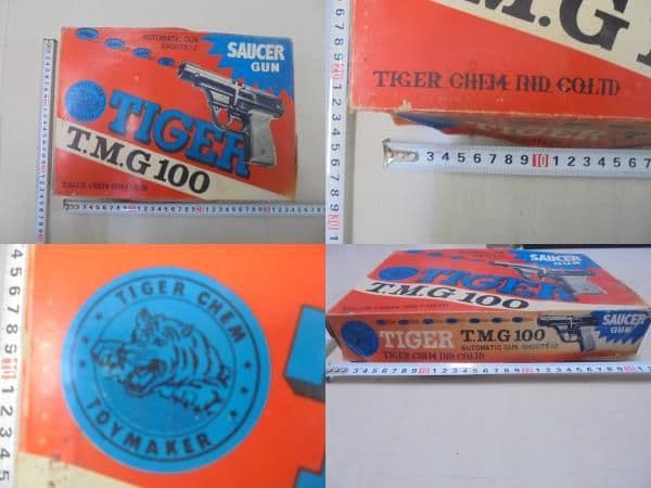 AKa6775 デッドストックTIGER T.M.G G10012丁未使用当時物