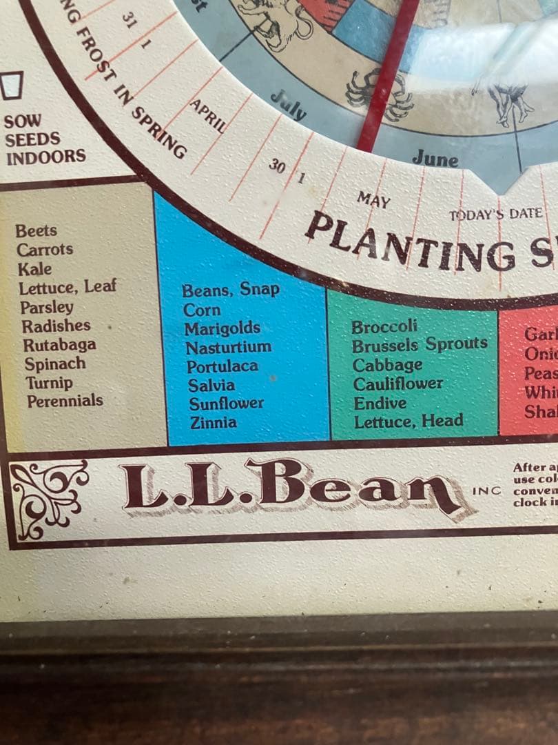 n*o様 ヴィンテージL.L.Bean 掛時計 説明をご覧下さい