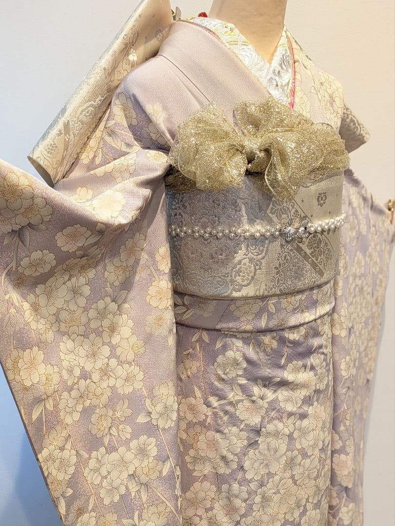 振袖フルセット 身丈161裄63 豪華振袖 暈し染め 金彩 逸品 成人式