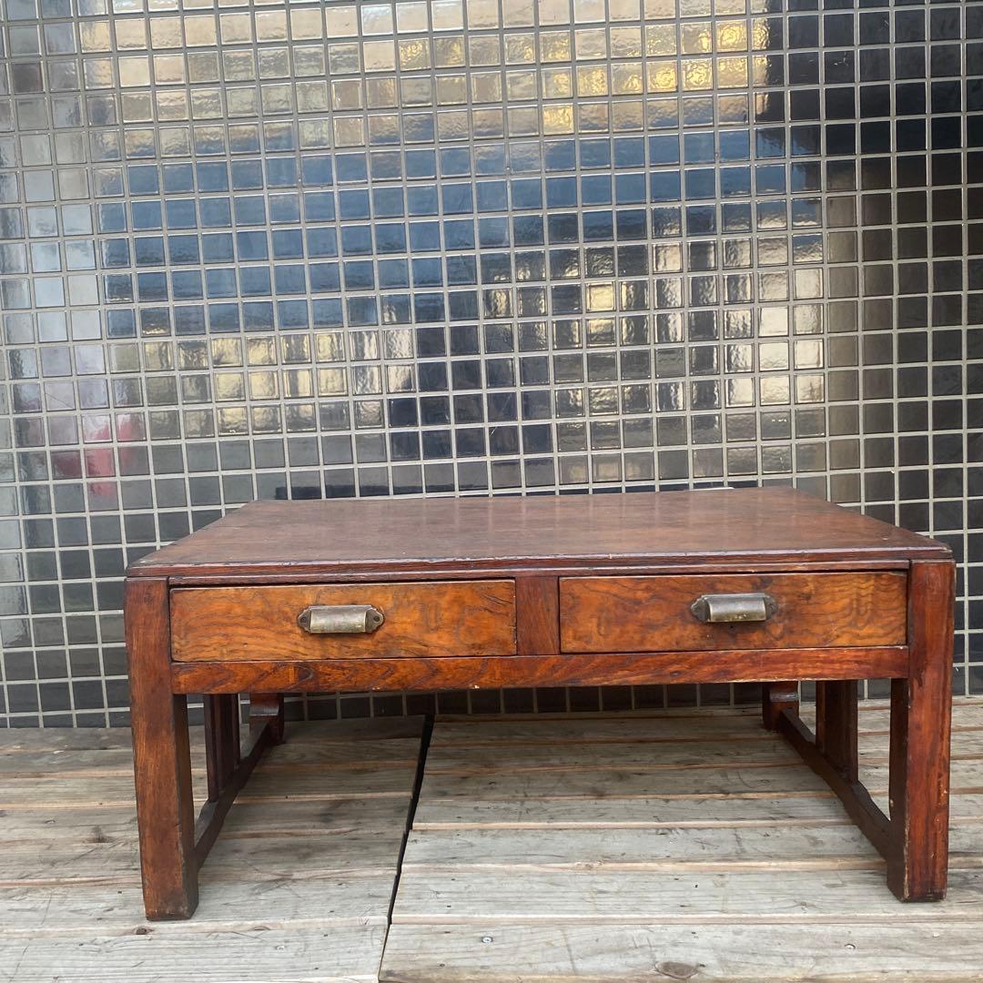 時代物 文机 骨董品 古民家 古家具 インテリア 店舗什器 昭和レトロ