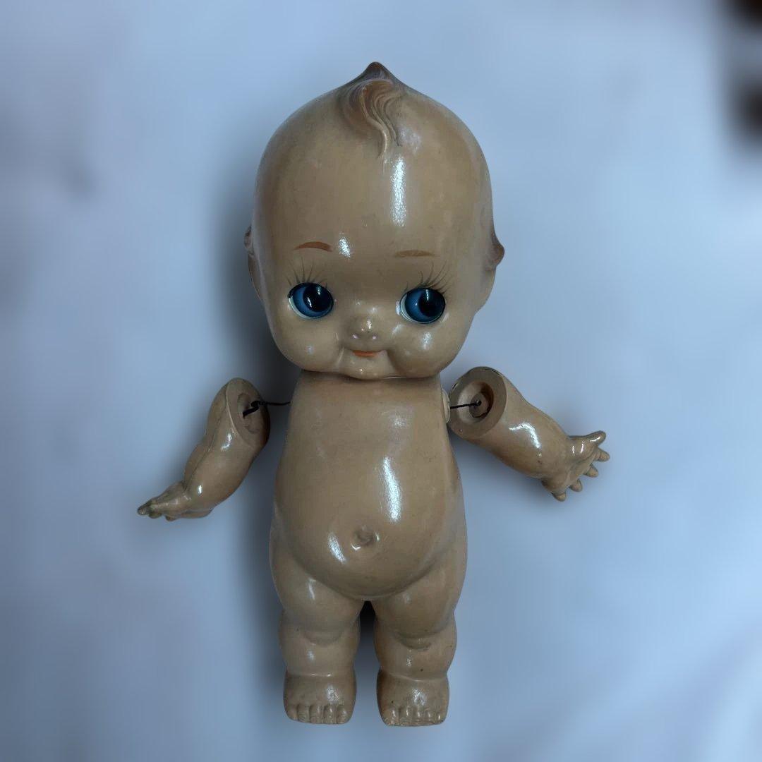 レトロ　セルロイド　キューピー　ビンテージ　ヴィンテージ　人形　当時物　昭和