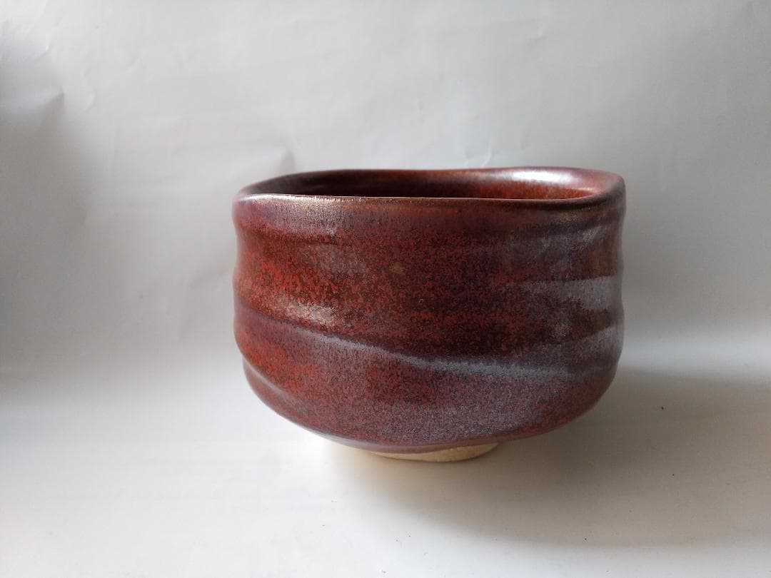 美濃焼 東方紅 加藤正山 茶碗 共箱 茶器 抹茶碗 美品 です。