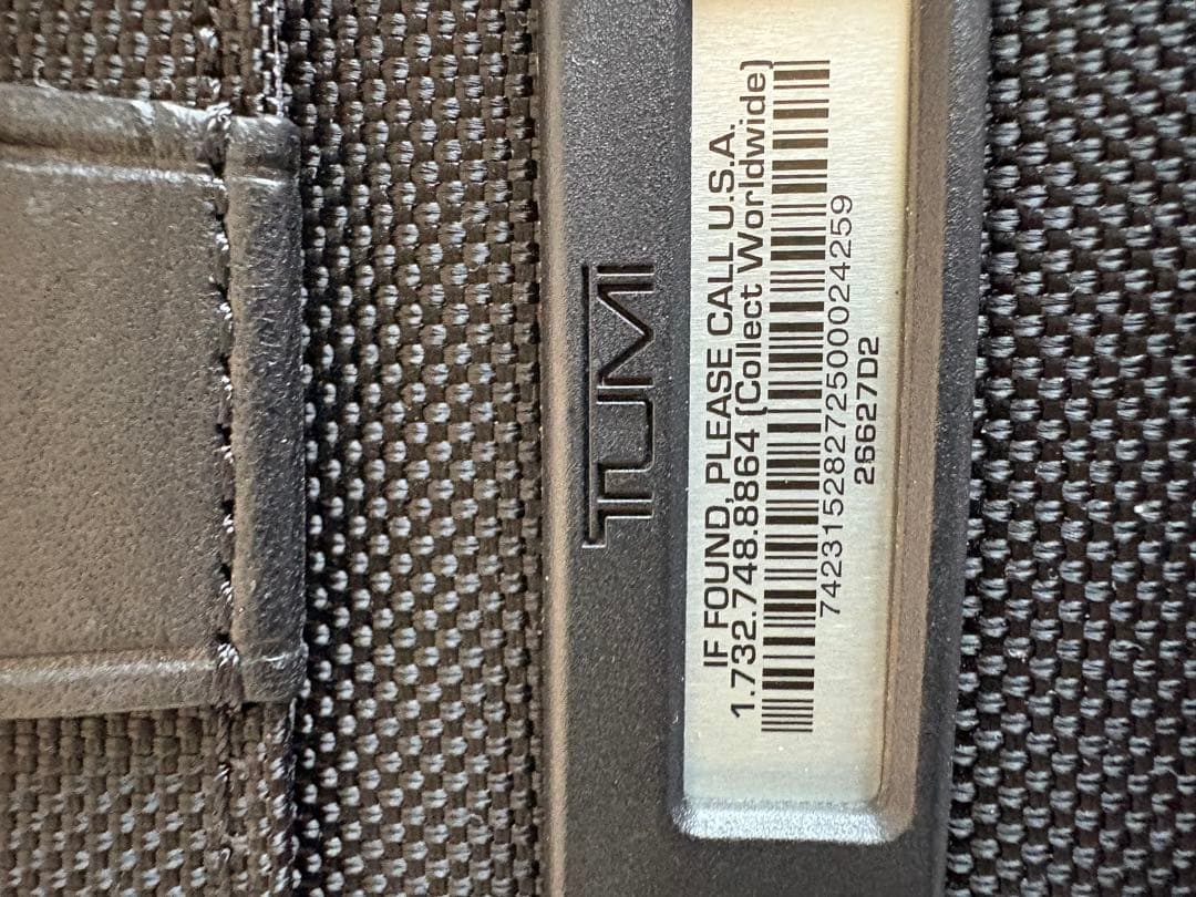 TUMI キャリー　ビジネスバック　4ウィール・ラップトップ　未使用品