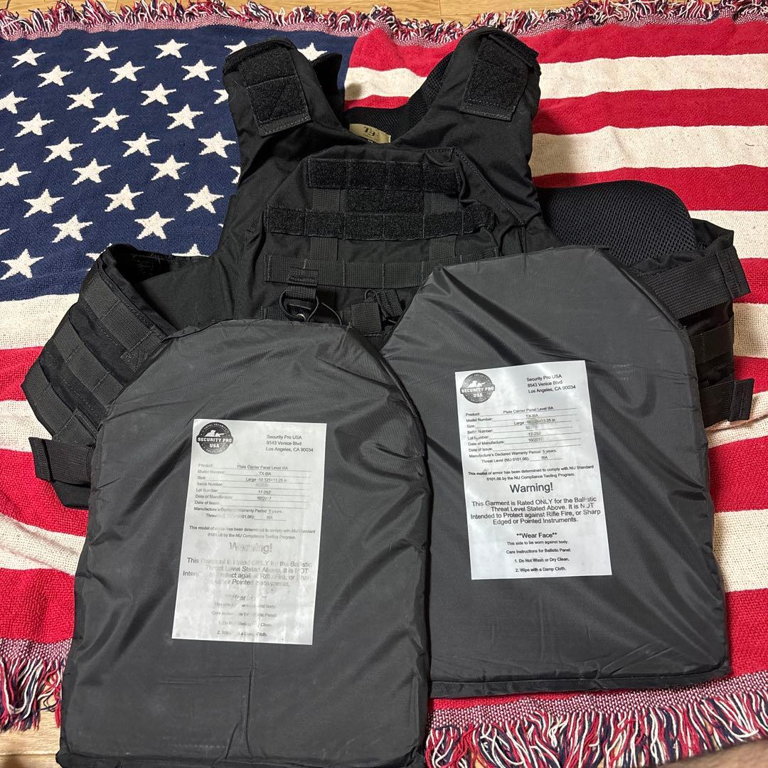 米軍実物T3 Gear プレートキャリア XL ＋ ソフトアーマーセット B31