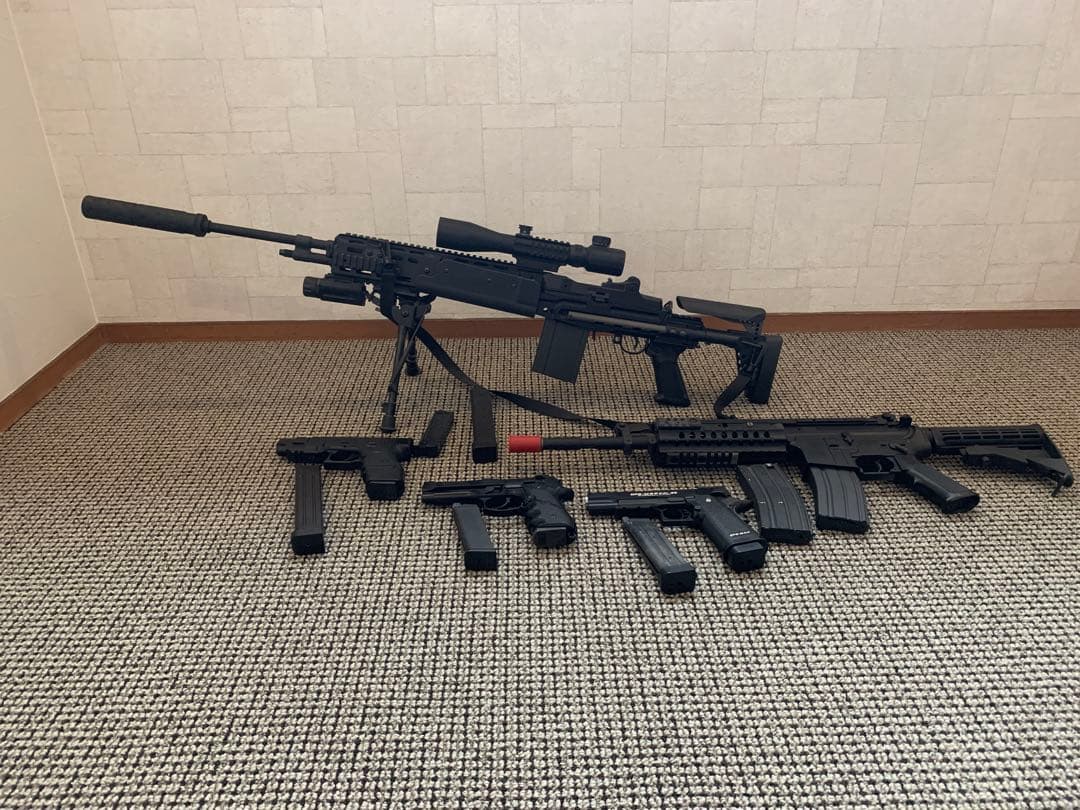 M4 S-システム　M14 M16 電動　エアガン