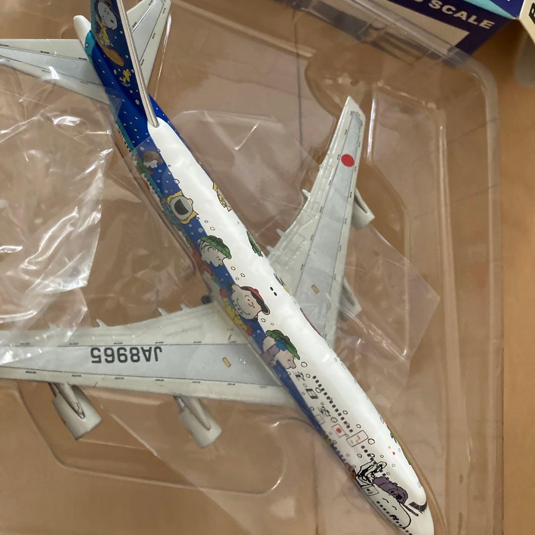 【即購入ok!!】スヌーピー 全日空　ボーイング　747 1:400 スケール