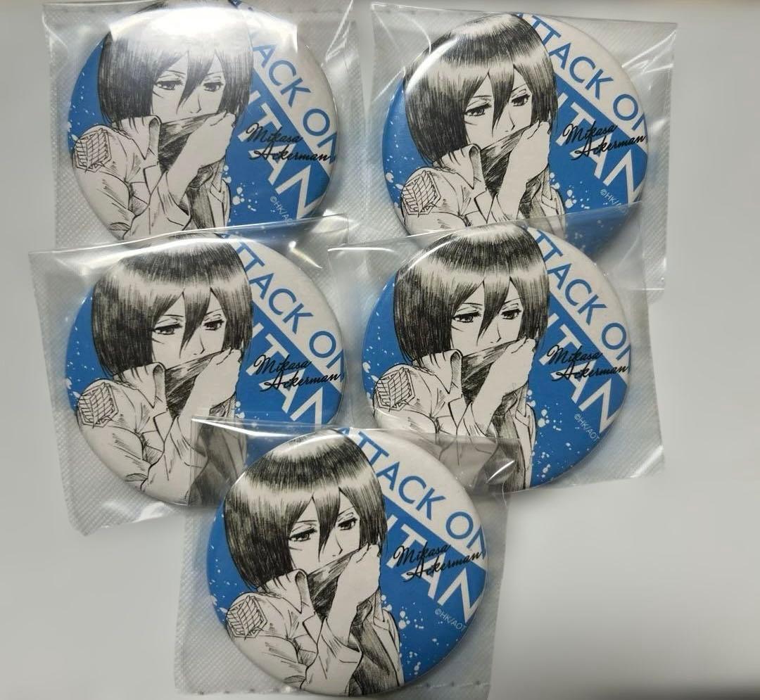 WITSTUDIO 缶バッジ ミカサ