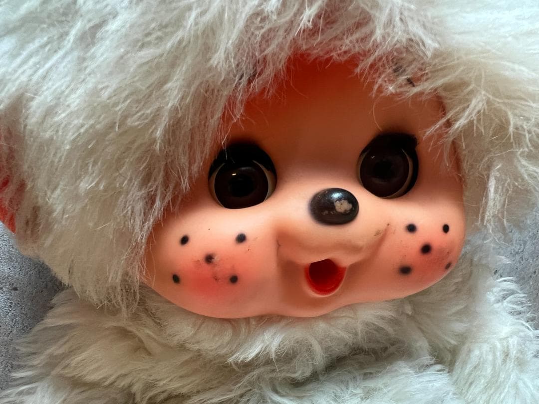 d*2様 レア 70年代 モンチッチ まごころの人形 大助くん スリープアイ 茶